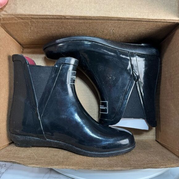 London fog Women’s rain ankle boot Size 7 NEW # Box K224 - Picture 10 of 10